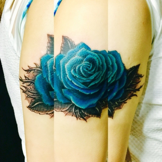ブルーローズ 虹夜 刺青処