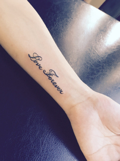 レタリングタトゥー 虹夜 刺青処