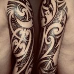 Maori style Tribal tattoo