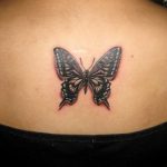 Butterfly tattoo Black and grey tattoo